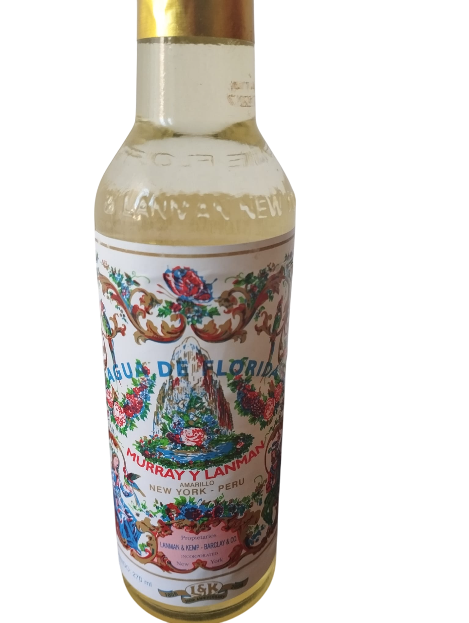 Colonia de Agua Florida 270 ml - Perú - Pack 【2 】- Limpia, purifica y aleja energías negativas