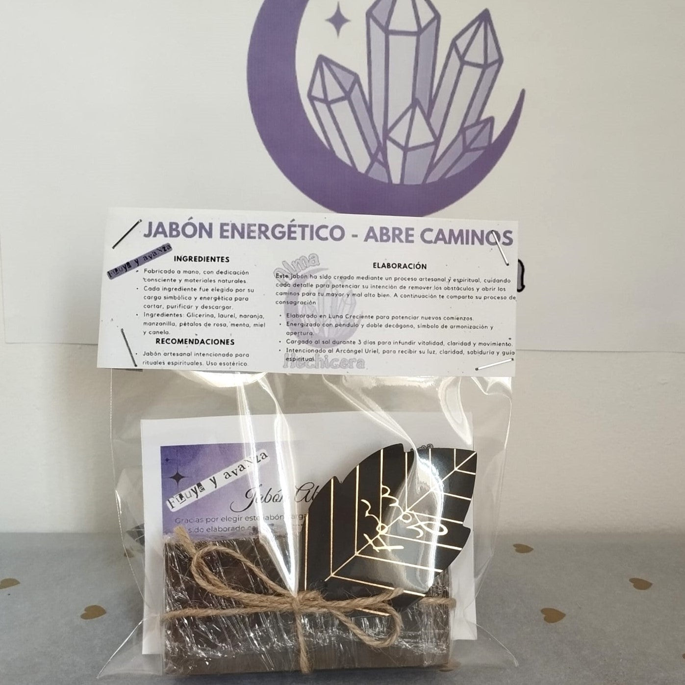 Jabón Artesanal - Abundancia y Apertura de Caminos - Abre Caminos - Hecho a Mano