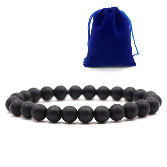 Pulsera Onix Mate – Protección, fuerza y control emocional